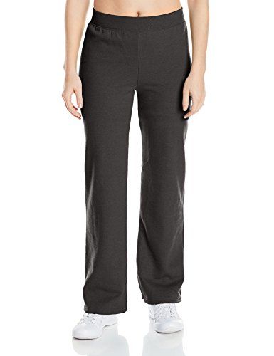 Photo 1 of Barcode for Hanes womens ComfortSoft EcoSmart Women's REGULAR Open Bottom Leg Sweatpants Ebony X-Large
