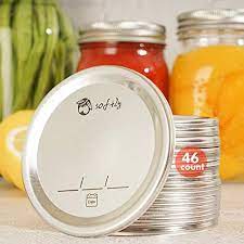 Photo 1 of 46 Count 70mm Canning Lids Regular Mouth