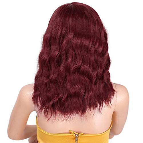 Photo 1 of 14 in wig (wine red)