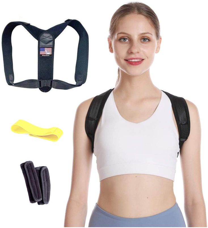 Photo 1 of 2 PACK - Posture Corrector for Men and Women - Back Brace Posture Corrector,Back Straightener Posture Corrector for Women,Unisex Back Support,Correct Back Posture Corrector for Pain Relief (Universal)