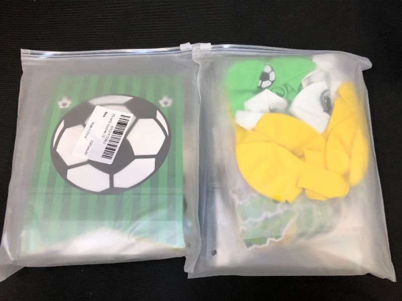 Photo 1 of 2 pack party supplies (soccer theme)