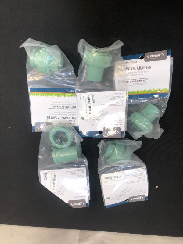 Photo 2 of 


Orbit 57202 PVC Slip Manifold Swivel Adapter, Green 5 pack 