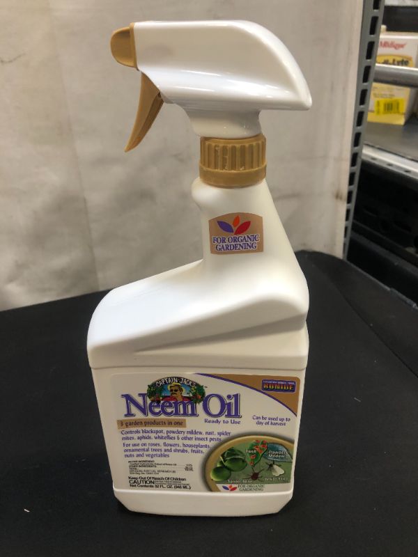 Photo 2 of Bonide BND022- Ready to Use Neem Oil, Insect Pesticide for Organic Gardening 32 Oz