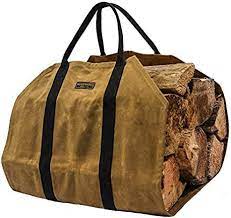 Photo 1 of  Canvas Firewood Carrier, Heavy Duty Firewood Log Carrier, Classic, Durable Design