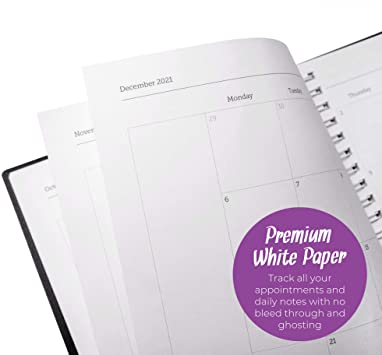 Photo 1 of 2022 Academic Planner - Weekly & Monthly Planner, July 2021 - Aug 2022, 8" x 6" Pocket Notebook Size, Flexible Cover, Notes Pages, Twin-Wire Binding (USA 8 x 6") ( 2 pack ) 
