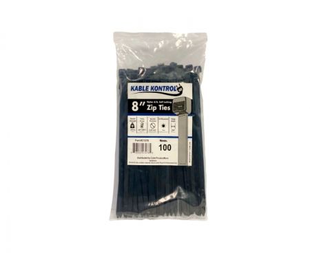 Photo 1 of  300 Pcs each bag ( 900 total ) Zip Ties, Heavy Duty 8 Inch Cable Ties Strong & Durable Nylon Wire Ties, Self-Locking Black Zip Ties Perfect for Indoor & Outdoor 3 bags 