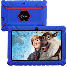 Photo 1 of 7-Inch Kids Tablet with 16 GB Storage (Dark Blue)
