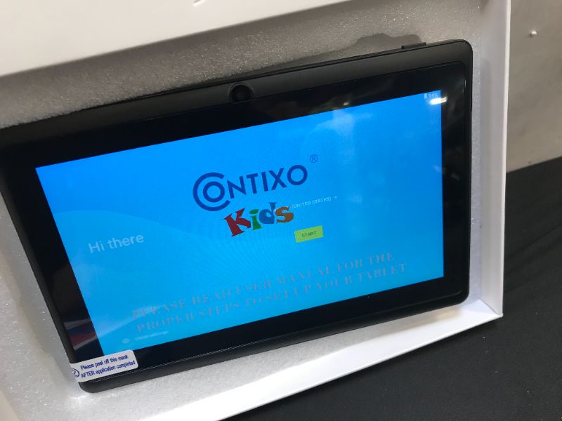 Photo 7 of 7-Inch Kids Tablet with 16 GB Storage (Dark Blue)

