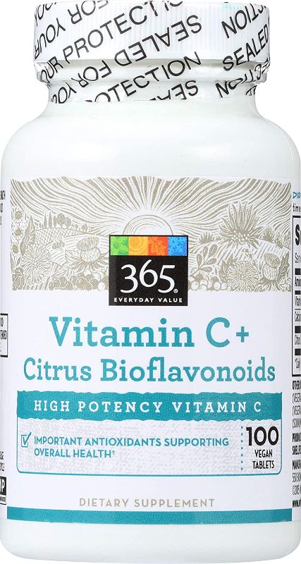 Photo 1 of 365 by Whole Foods Market, Vitamin C Complex High Potency, 100 Tablets EXP7/2023
