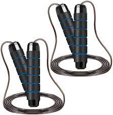 Photo 1 of  2 Pack Speed Skipping Rope for Exercise Boxing Training Workout Adjustable Jumping Rope for Kids Boy
