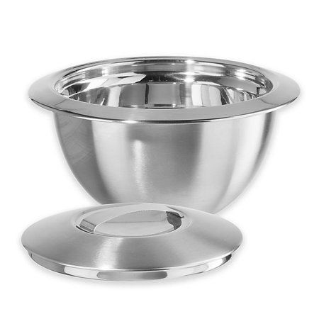 Photo 1 of  Oggi Thermal Stainless Steel 1 qt. Serving Bowl with Cover