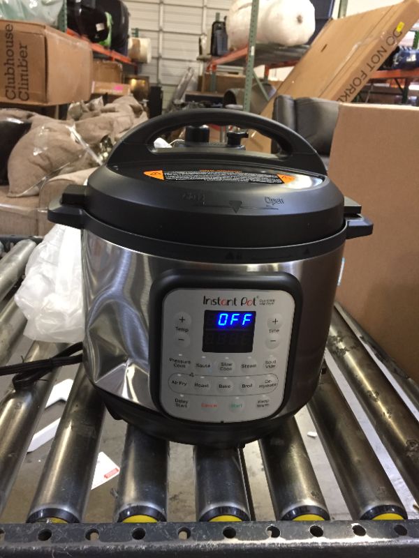 Photo 4 of  Instant Pot, 6-Quart Duo Crisp, Air Fryer+ Multi-Use Small Pressure Cooker to Ro