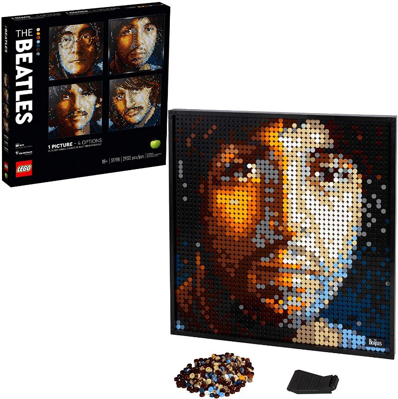Photo 1 of LEGO Art The Beatles 31198 Collectible Building Kit; an Inspiring Art Set for Adults That Encourages Creative Building and Makes a Great Gift for Music Lovers and Beatles Fans (2,933 Pieces)
