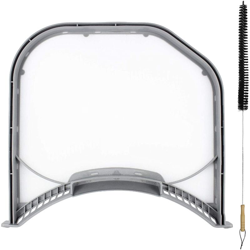 Photo 1 of ADQ56656401 Dryer Lint Filter Screen Compatible with LG Dryers, Replaces AP4457244 PS3531962 1462822 AH3531962 EA3531962, Include Clothes Dryer Lint Vent Trap Cleaner Brush
