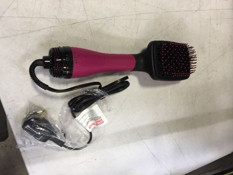 Photo 2 of REVLON One-Step Hair Dryer & Styler, Pink
