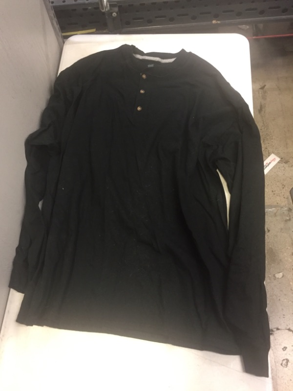 Photo 1 of Generic Black Long Sleeve Buttoned Shirt. 3XL