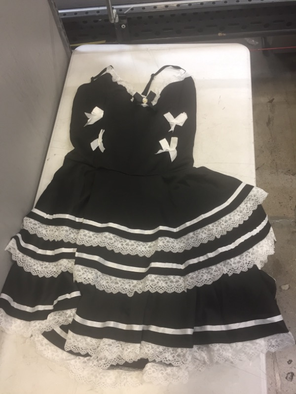 Photo 1 of Generic Black and White French Maid Costume. XL