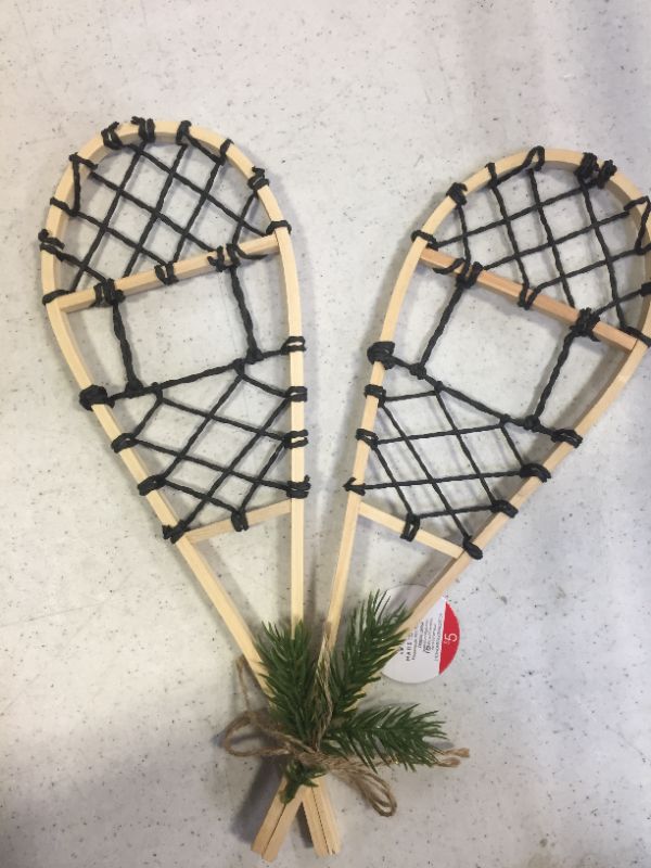 Photo 2 of black snowshoes decor --target brand --set of 2 