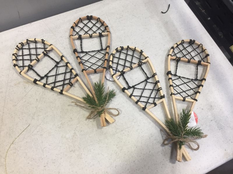 Photo 3 of black snowshoes decor --target brand --set of 2 