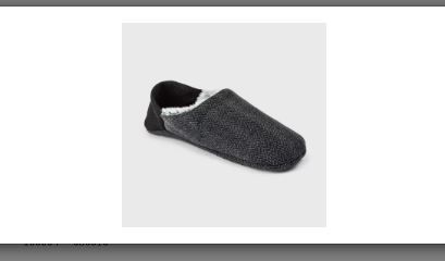 Photo 1 of Adult Herringbone Fleece Lined Pull-On Slipper Socks with Huggable Heel & Grippe	