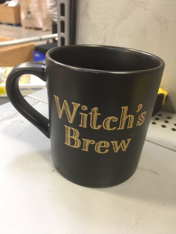 Photo 1 of 16oz Stoneware Witch's Brew Halloween Mug - Threshold	