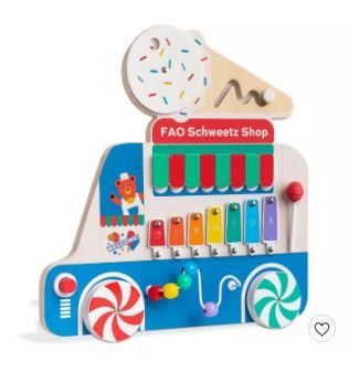 Photo 1 of FAO Schwarz Toy Wood Sensory Board
