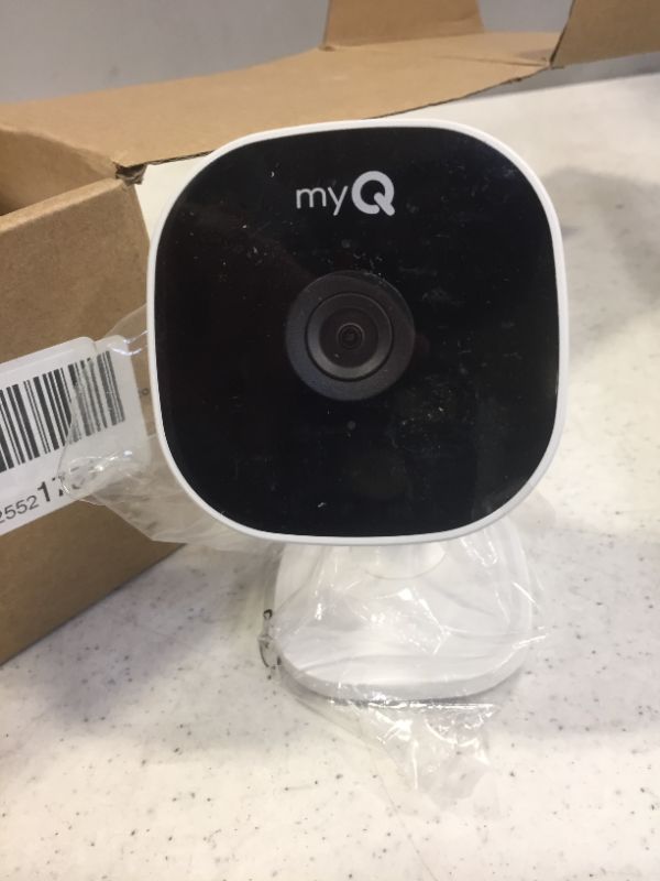 Photo 3 of myQ Smart Garage HD Camera - Wifi Enabled - myQ Smartphone Controlled - Two Way Audio - Model SGC1WCH, White
