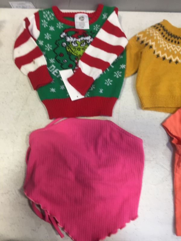 Photo 2 of lot of misc infant and toddler clothes-- different sizes 