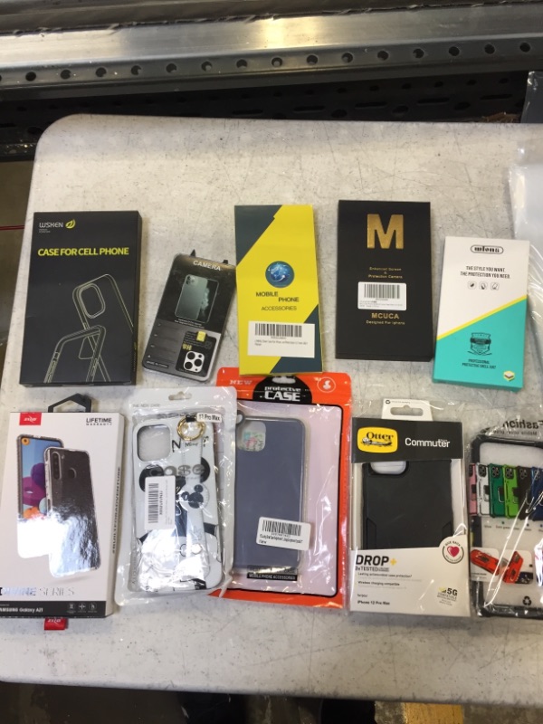 Photo 1 of 10 PK Assorted miscellaneous phone accessories various models 