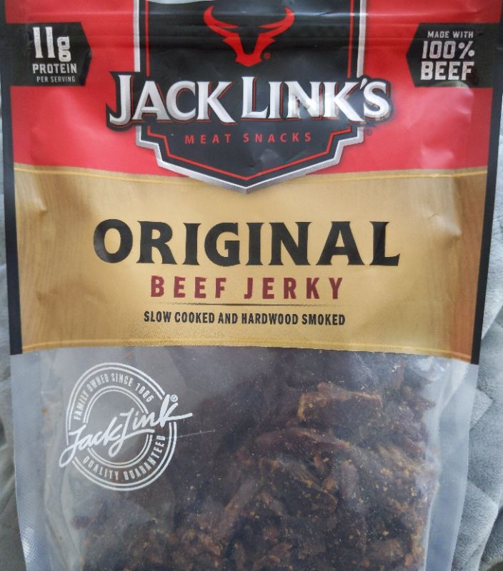Photo 1 of 2 PK Jack Link's original beef jerky 9 oz EXP 10/11/22
