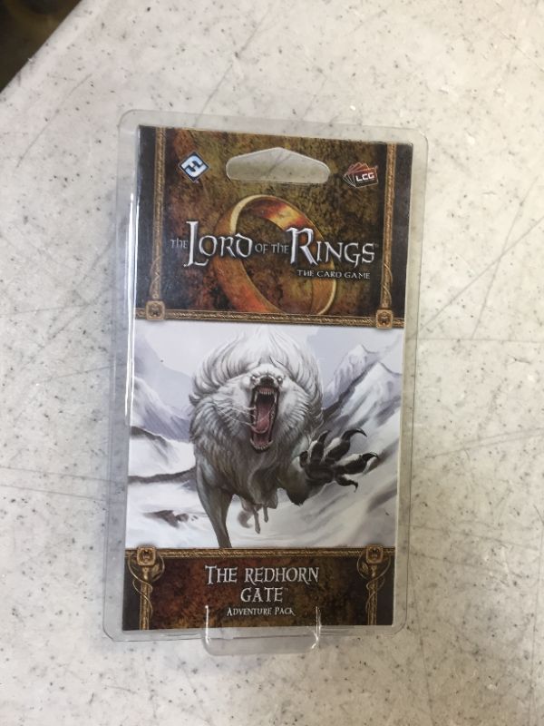 Photo 2 of The Lord of the Rings LCG: The Redhorn Gate Adventure Pack
