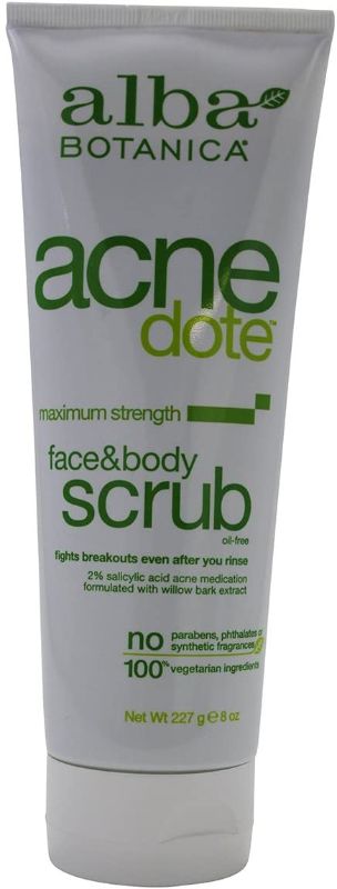 Photo 1 of ALBA BOTANICA ACNEDOTE FACE&Body Scrub, 8 OZ
