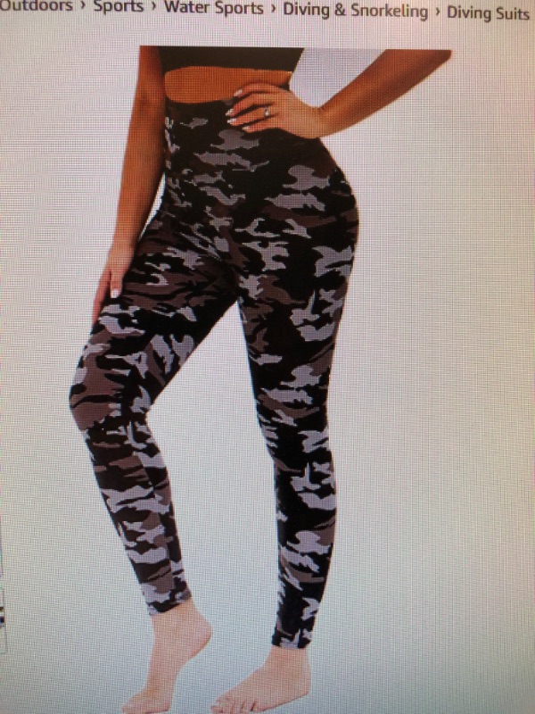 Photo 1 of Gayhay High Waisted Leggings for Women - Soft Opaque Slim Tummy Control Printed Pants for Running Cycling Yoga
