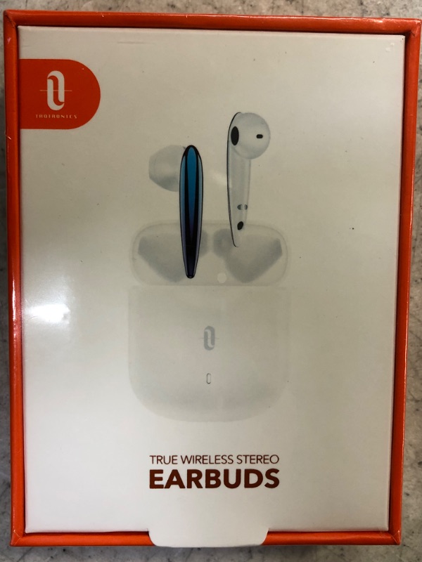 Photo 2 of TaoTronics Bluetooth Earbuds, TWS Wireless In-Ear Earphones with cVc 8.0 Noise Cancellation, for iPhone/ Samsung
