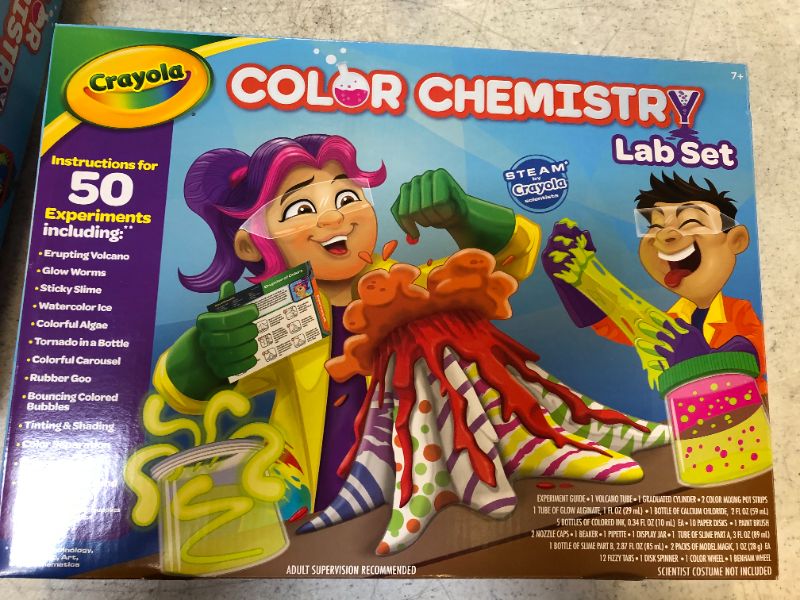 Photo 2 of Crayola Color Chemistry Set For Kids, Gift for Kids, Ages 7-10
