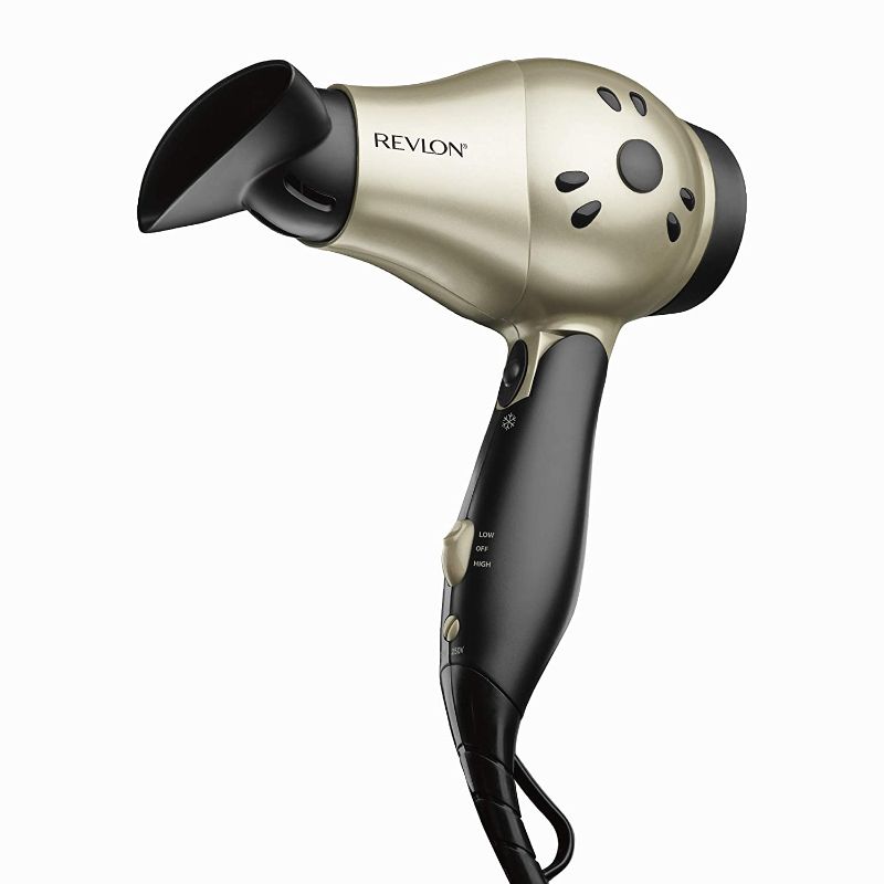 Photo 1 of REVLON 1875W Compact Folding Handle Travel Hair Dryer
