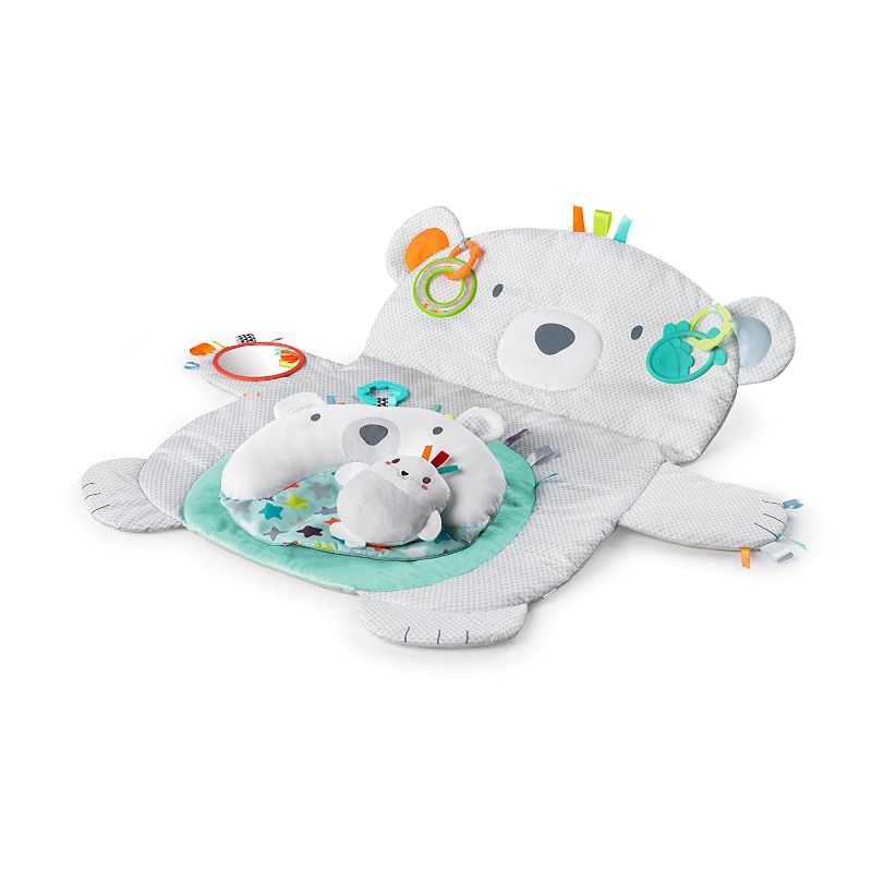 Photo 1 of Bright Starts Tummy Time Prop & Play Activity Mat - Polar Bear, Ages Newborn +
