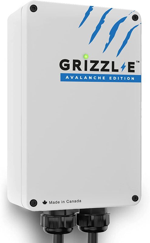 Photo 1 of Grizzl-E Level 2 EV Charger, 16/24/32/40 Amp, NEMA 14-50 Plug, 24 feet Premium Cable, Indoor/Outdoor Car Charging Station (Avalanche Edition)
