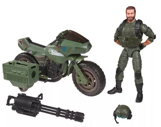 Photo 1 of G.I. Joe Classified Series Alvin "Breaker" Kibbey with RAM Cycle
