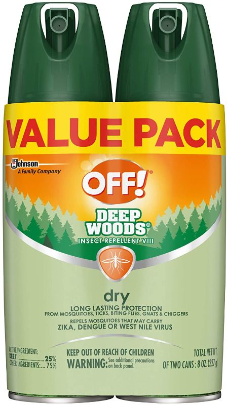 Photo 1 of Deep Woods Bug Spray & Mosquito Repellent, DryTouch Technology, Long Lasting Protection 4 oz. (Pack of 2)