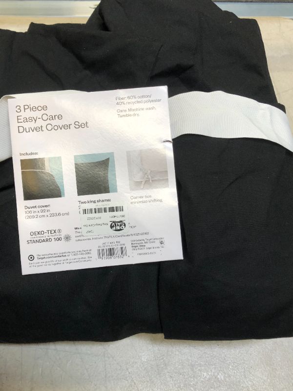 Photo 2 of Easy-Care Duvet Cover & Sham Set - Room Essentials™
