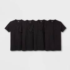 Photo 1 of Men's Short Sleeve 4pk Crew-Neck T-Shirt - Goodfellow & Co™ small
