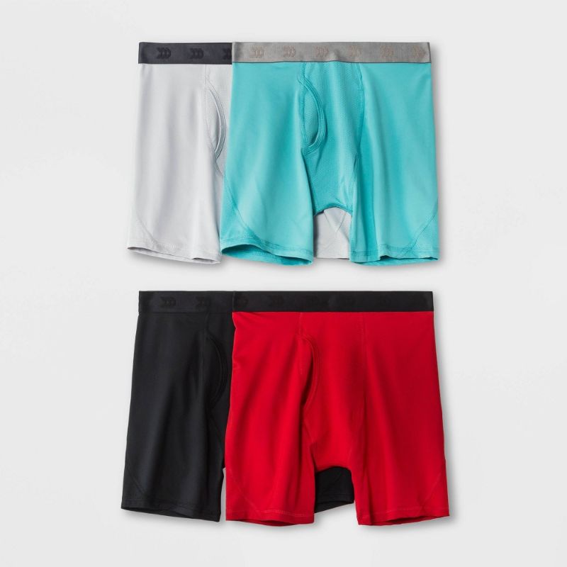 Photo 1 of Boys' 4pk Mesh Boxer Briefs - a in Motion™ large
