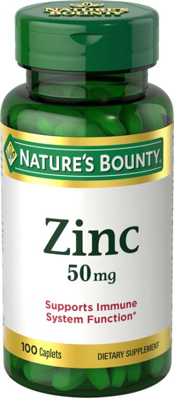 Photo 1 of ACT Restoring Anticavity Mouthwash (33.8 Oz, Mint Burst) 
AND Nature's Bounty Zinc 50MG | 100 Tablets