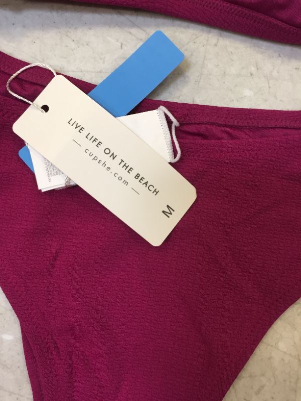 Photo 2 of Maroon 2 Pc Bikini Size M