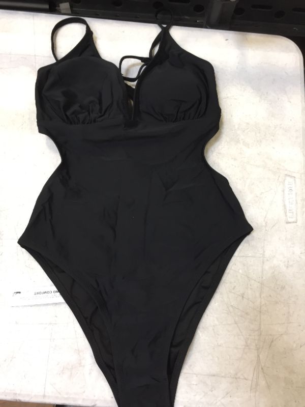 Photo 1 of CUPSHE  Lace Splicing Back  One-piece Swimsuit Size S
