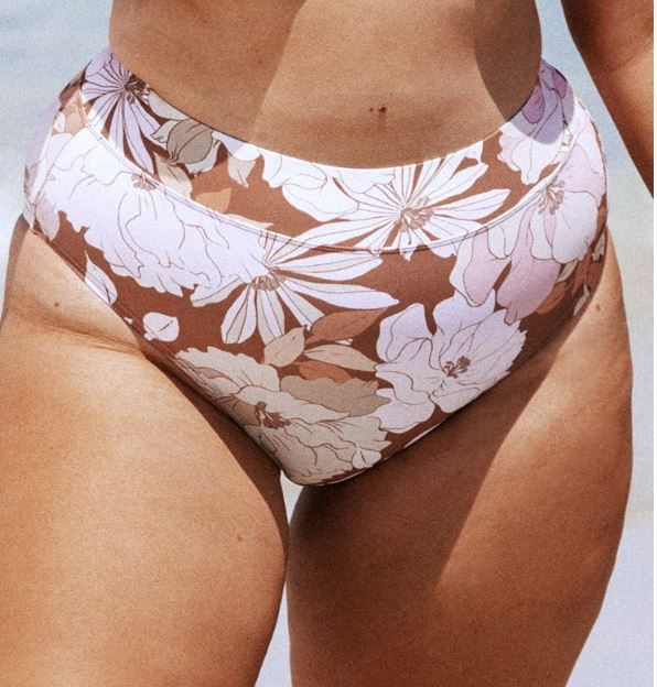 Photo 1 of Kari Floral Plus Size Bikini Bottom