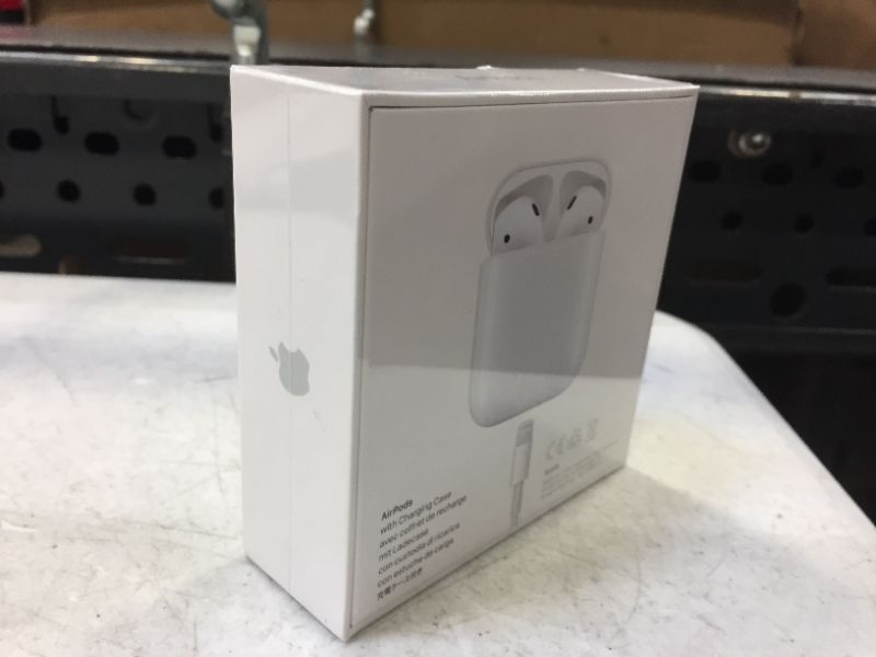 Photo 3 of Apple AirPods with Wireless Charging Case - White-----factory sealed
