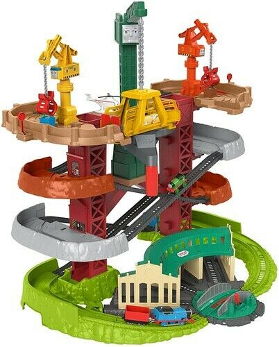 Photo 2 of Fisher Price - Thomas and Friends Trains & Cranes Super Tower [New Toy] Train
