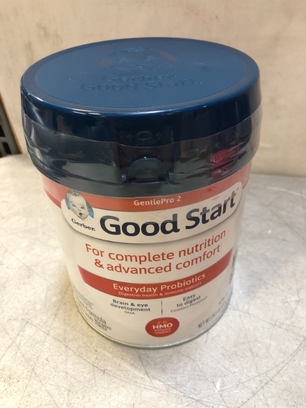 Photo 2 of Gerber Good Start Infant Formula Gentle Non-GMO Powder Infant Formula, Stage 2, 24.5 oz
exp - sep - 16 - 22 